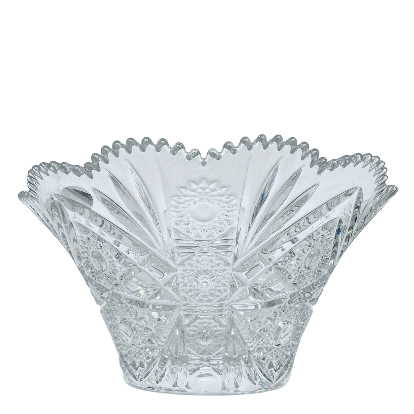 Bohemia Crystal Glass Bowl Small Decorative Bowl Handblown in the Czech Republic
