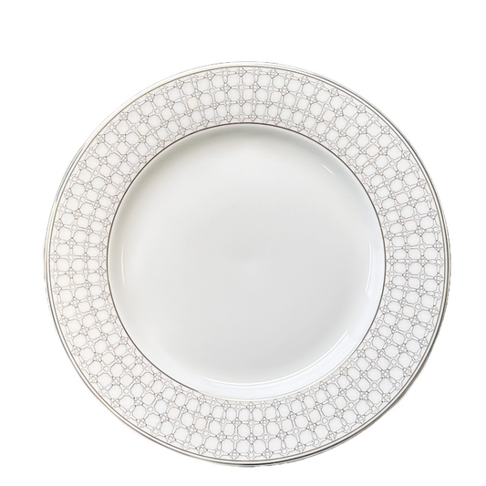 Joseph Sedgh Wedding Band Gold Fine Bone China 8" Salad Plate Appetizer Plate x3